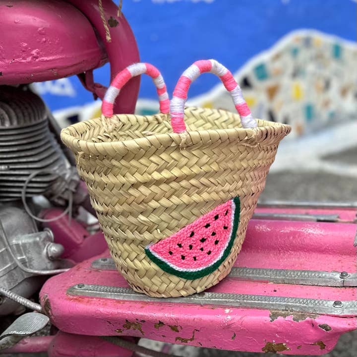 Watermelon Frutta Straw Tote Bag (Copy)