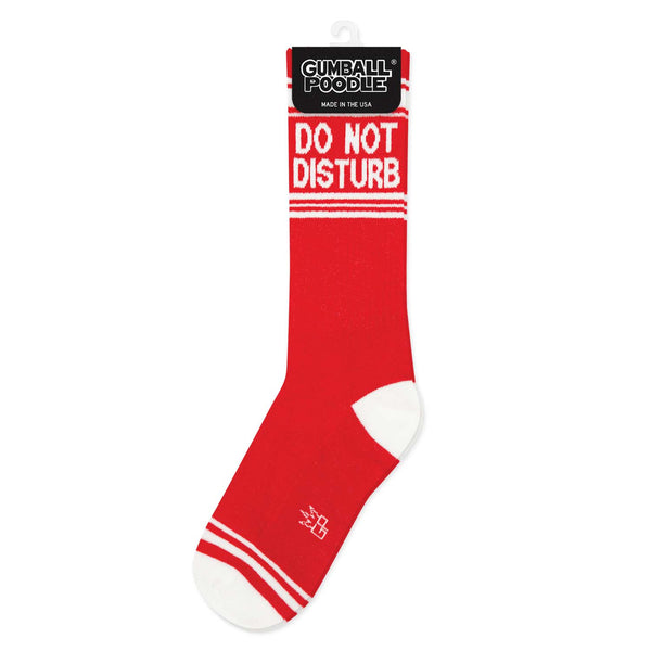 Do Not Disturb Gym Crew Socks