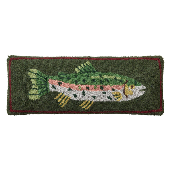 TROUT HOOK PILLOW - Camp W