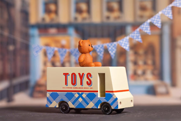 Candylab Teddy Bear Toy Van