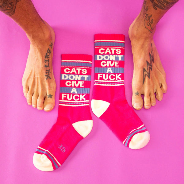 Cats Don't Give A Fuck Unisex Socks