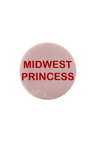 Midwest Princess Button Pin