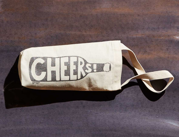 Cheers Single Wine Tote