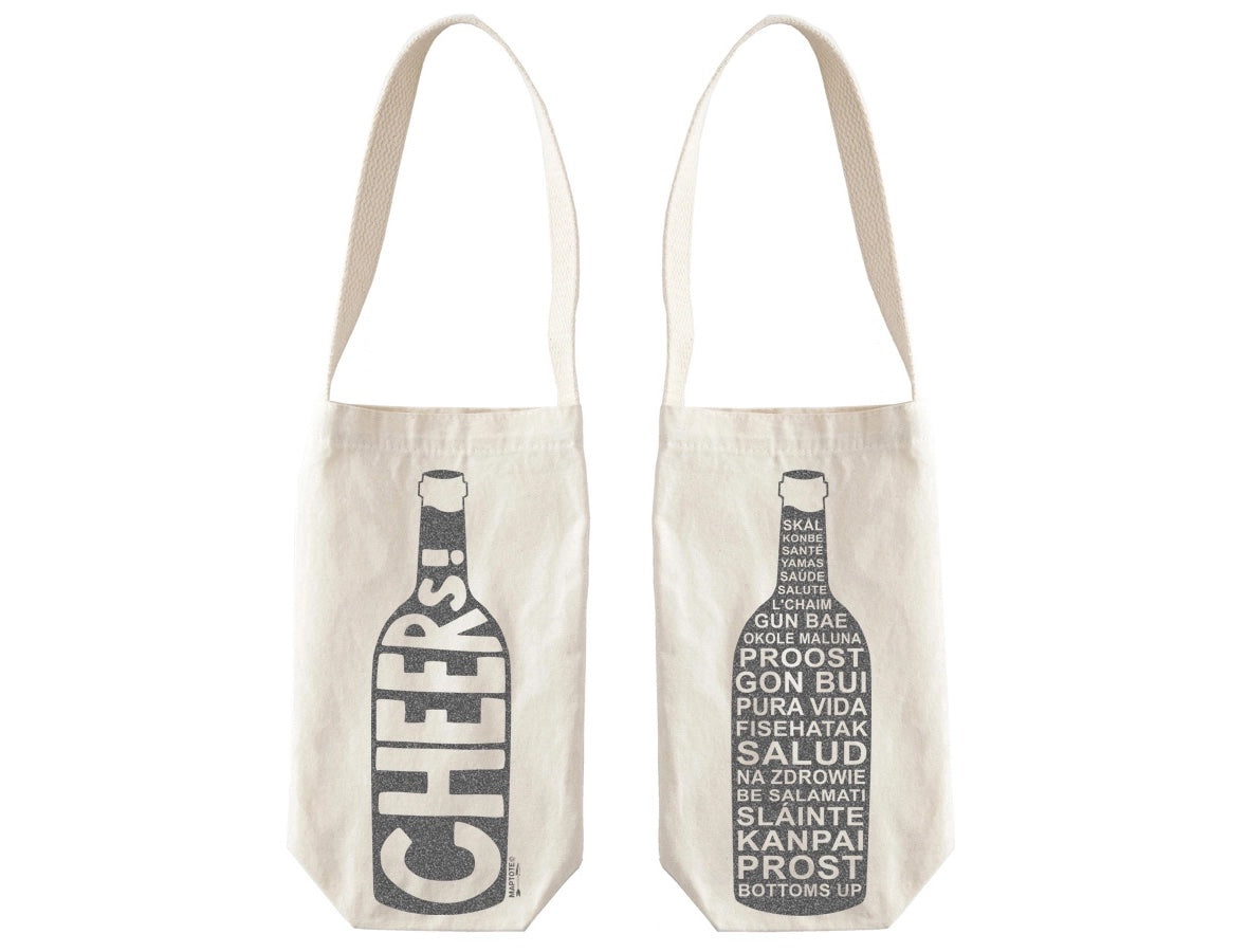 Cheers Single Wine Tote