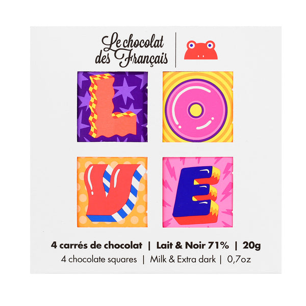 Le Chocolat Des Francais - LOVE Chocolate Giftset