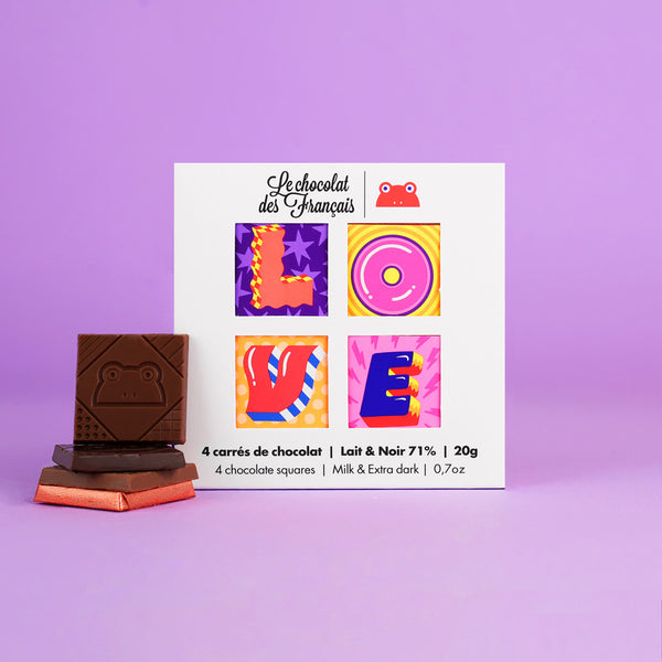 Le Chocolat Des Francais - LOVE Chocolate Giftset