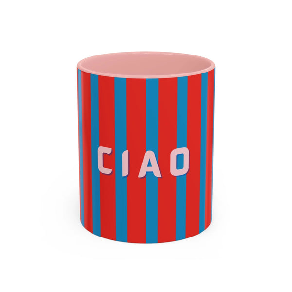 Ciao Striped Mug - 3 Colors