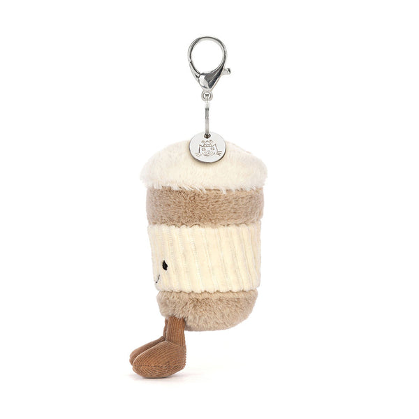 Jellycat Coffee-To-Go Bag Charm