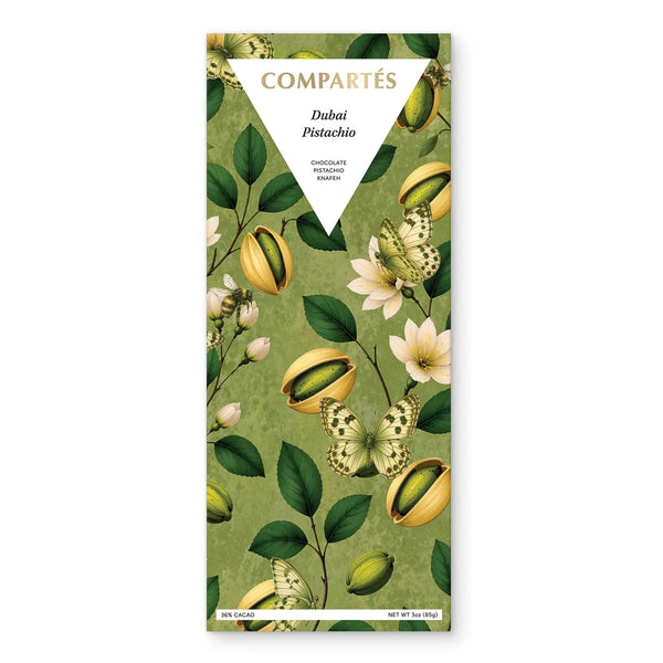 Compartes Dubai Pistachio Chocolate Bar