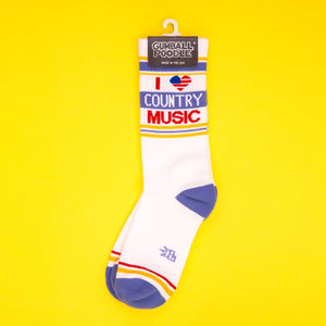 I Love Country Music Unisex Socks