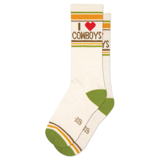 I Love Cowboys Unisex Socks