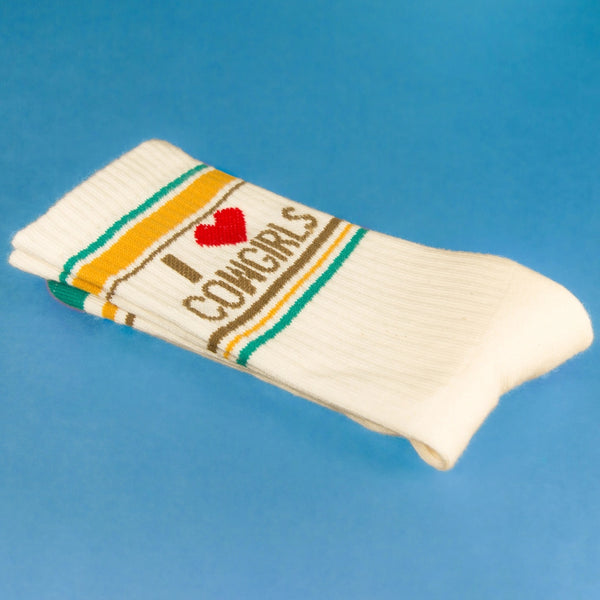 I Love Cowgirls Unisex Socks