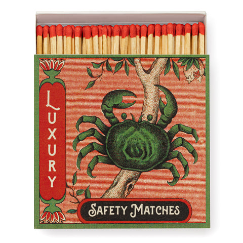 Luxury Boxed Matches - Crab