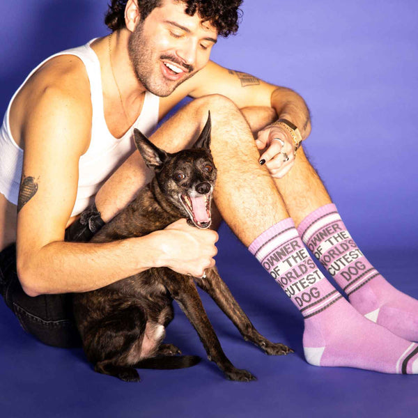 Owner of The World's Cutest Dog Unisex Socks