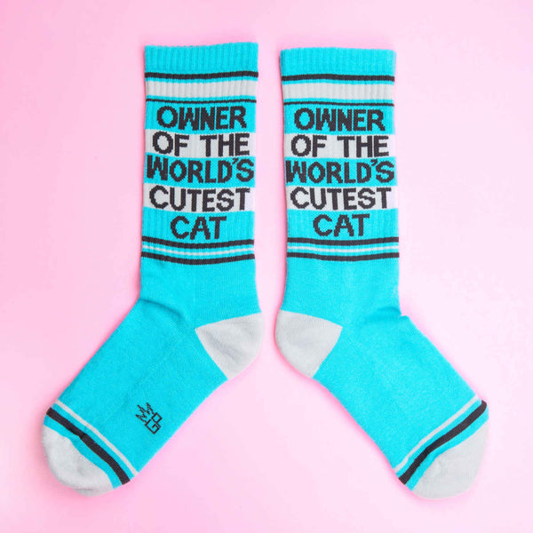Owner of The World's Cutest Cat Unisex Socks