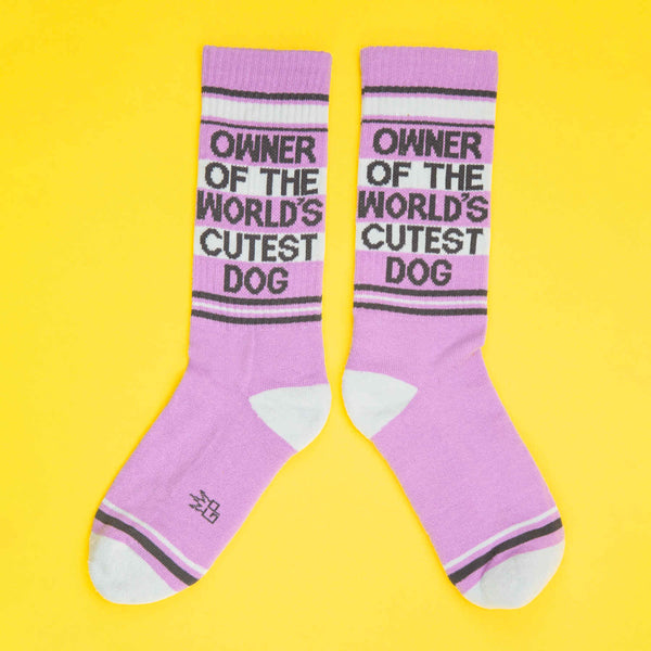 Owner of The World's Cutest Dog Unisex Socks