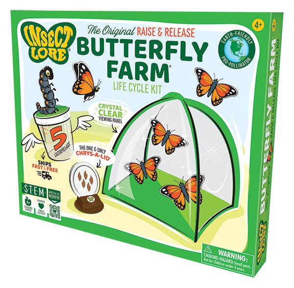 Butterfly Farm™  Growing Kit with PREPAID Voucher