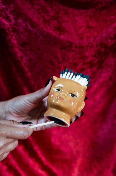 Demon Doll Head Match Striker - Dorothy