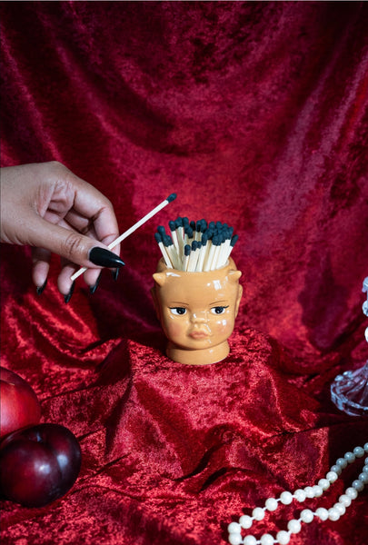 Demon Doll Head Match Striker - Dorothy