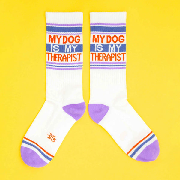 My Dog Is My Therapist Unisex Socks
