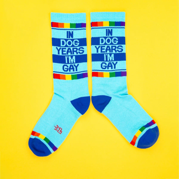 In Dog Years I'm Gay Unisex Socks