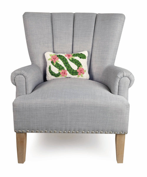 Floral Snake Hook Pillow