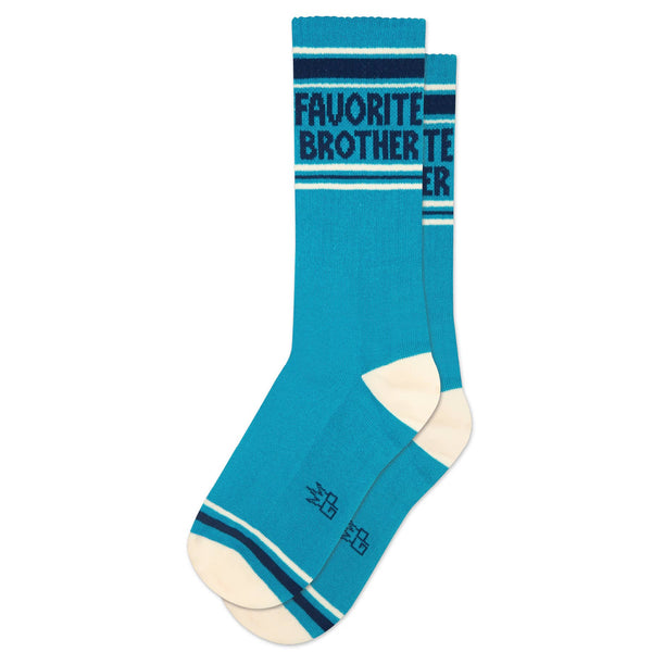 Favorite Brother Gym Crew Socks