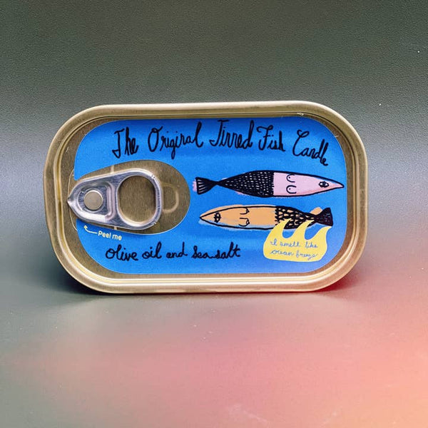 Tinned Fish Candle - Olive Oil & Sea Salt