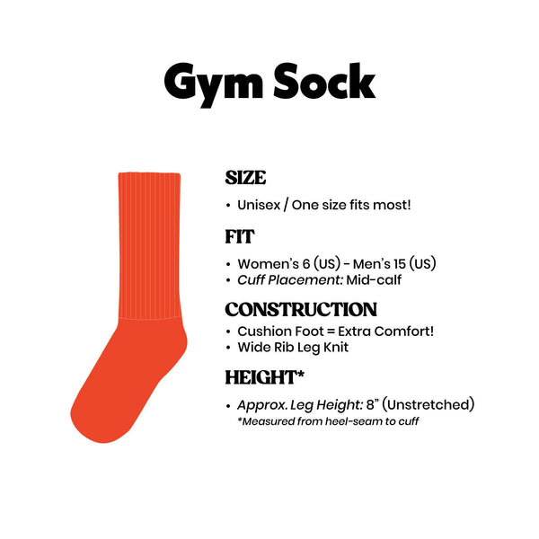 Badass Grandpa Gym Crew Socks
