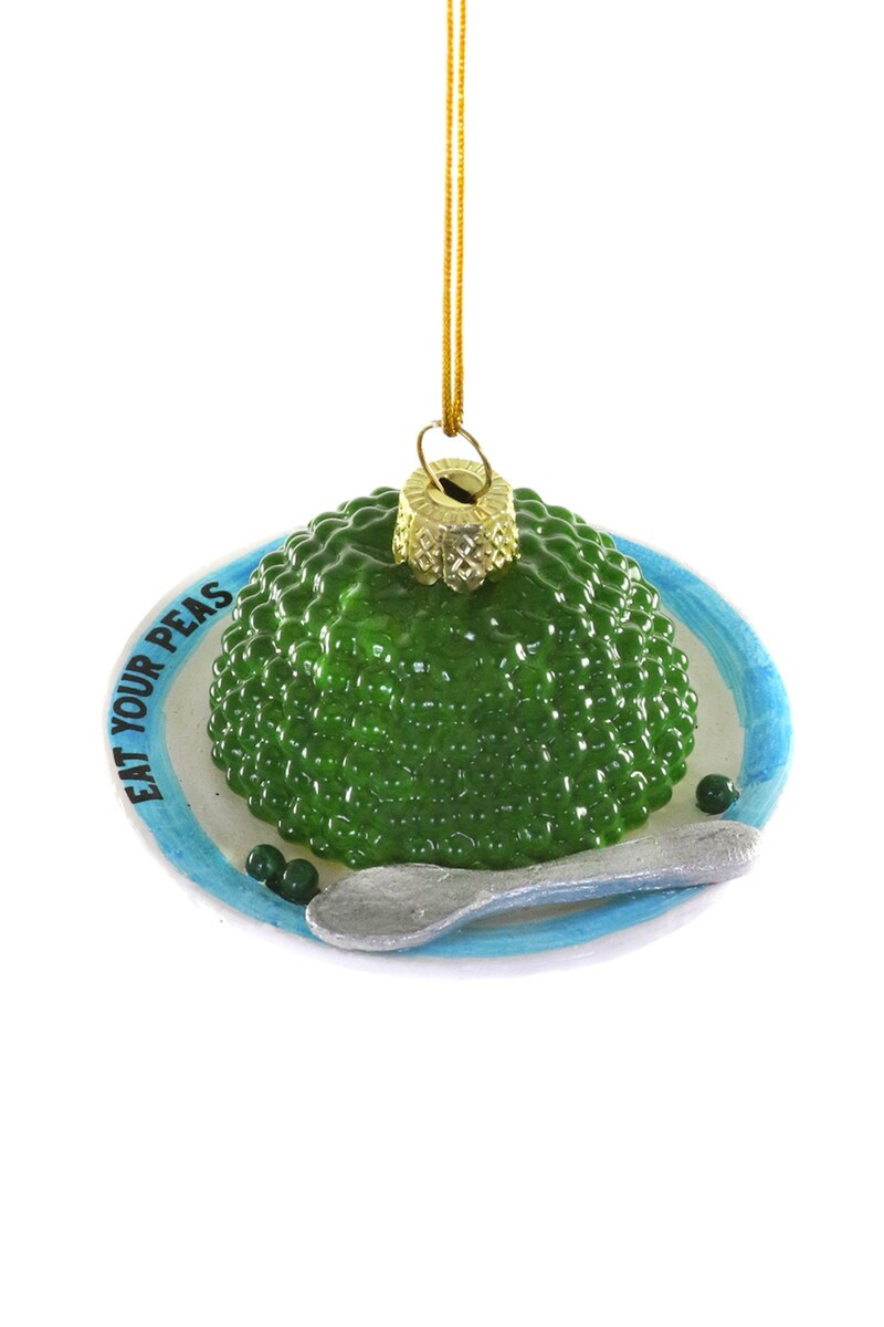 Eat Your Peas Ornament