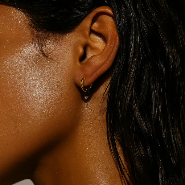 Erin Gold Huggie Earring