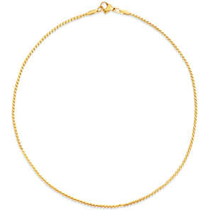 Raffaella S Chain Choker Gold Necklace