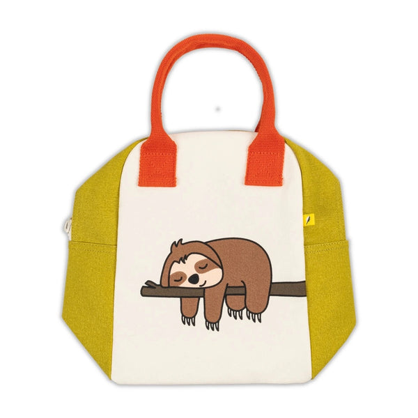 Zipper Lunch Bag - Sloth