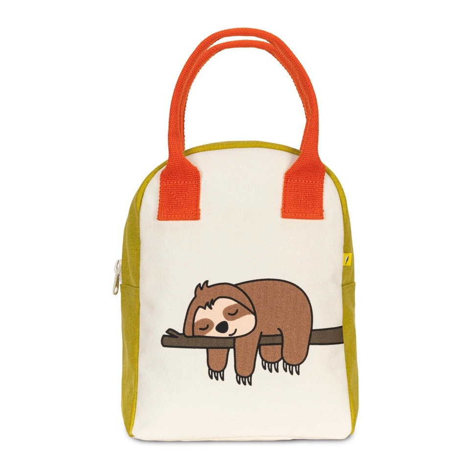 Zipper Lunch Bag - Sloth