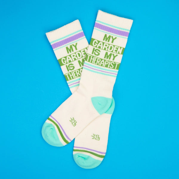 My Garden Is My Therapist Unisex Socks