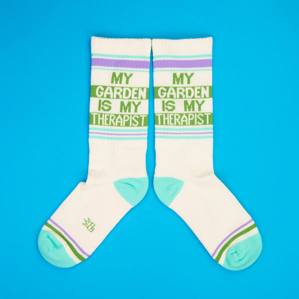 My Garden Is My Therapist Unisex Socks