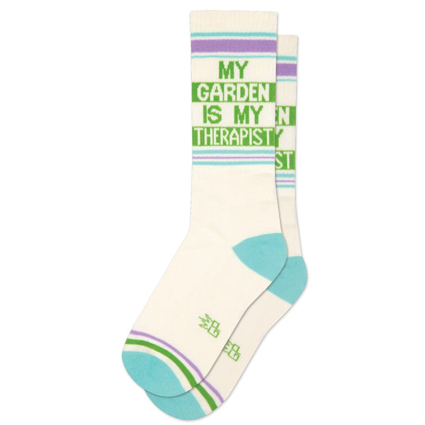 My Garden Is My Therapist Unisex Socks