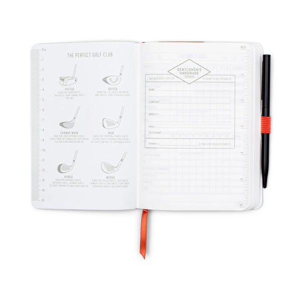 Waterproof Golf Notebook