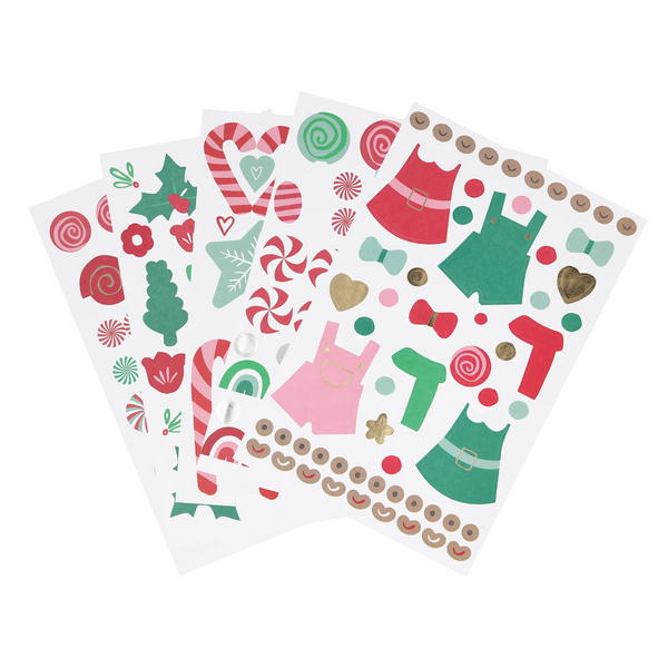 Meri Meri Gingerbread Sticker Advent Calendar