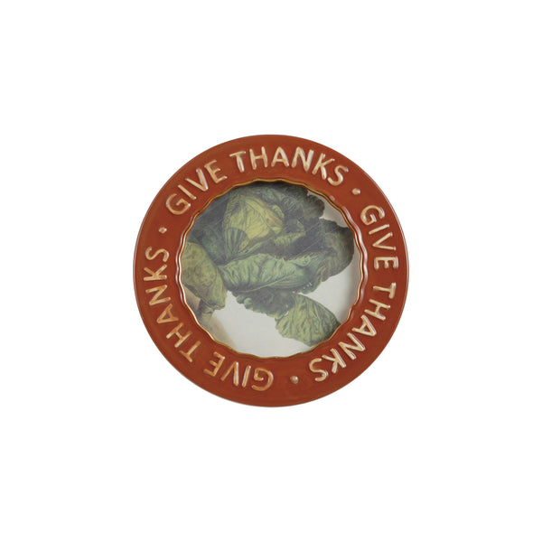 Give Thanks Hand-Painted Picture Frame
