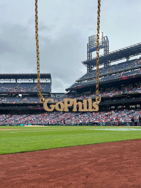 Go Phils Charm Necklace