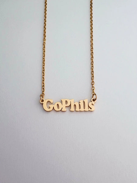 Go Phils Charm Necklace