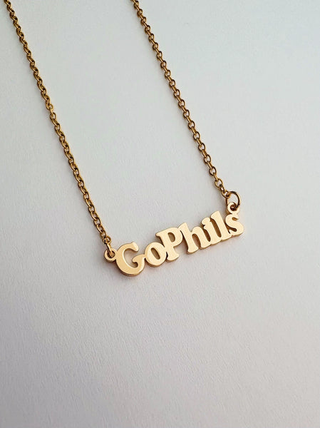 Go Phils Charm Necklace