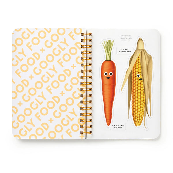 Googly Food Sticker Book