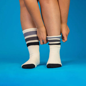 Retro Stripe Unisex Socks