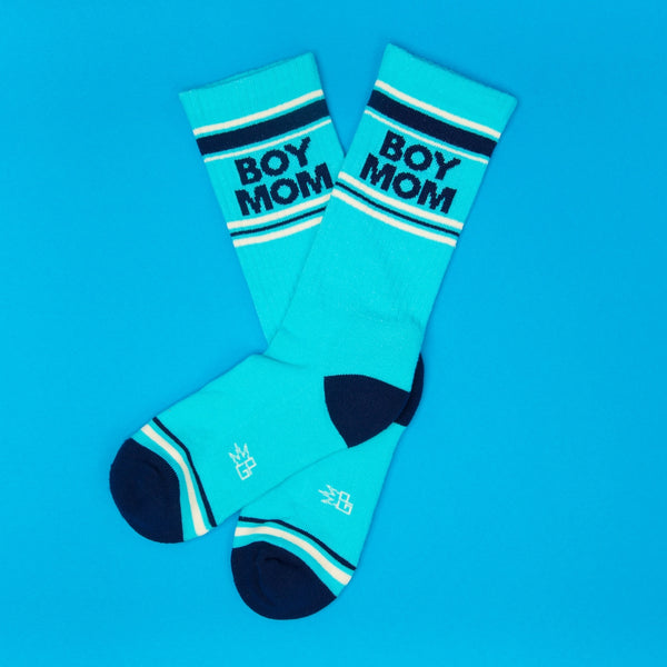 Boy Mom Unisex Gym Crew Socks