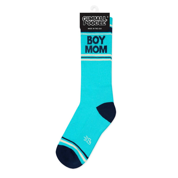Boy Mom Unisex Gym Crew Socks