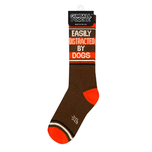 Easily Distracted By Dogs Unisex Socks