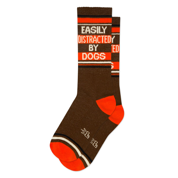Easily Distracted By Dogs Unisex Socks