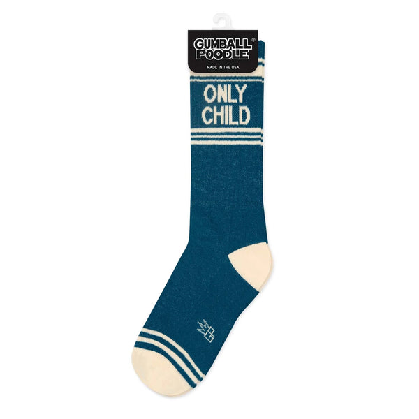 Only Child Unisex Crew Socks